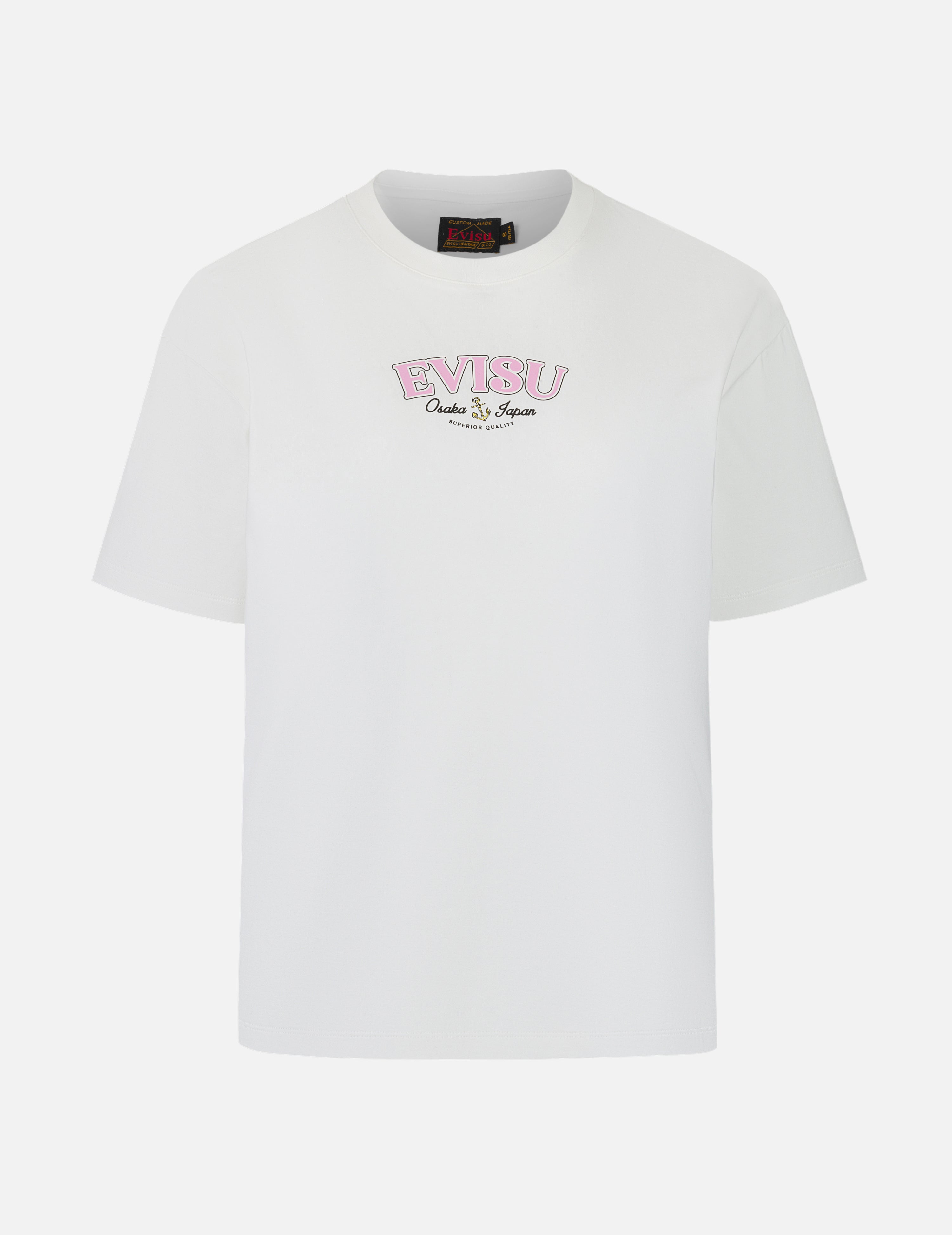 帆绳扭纹和大M船锚印花超宽版T恤